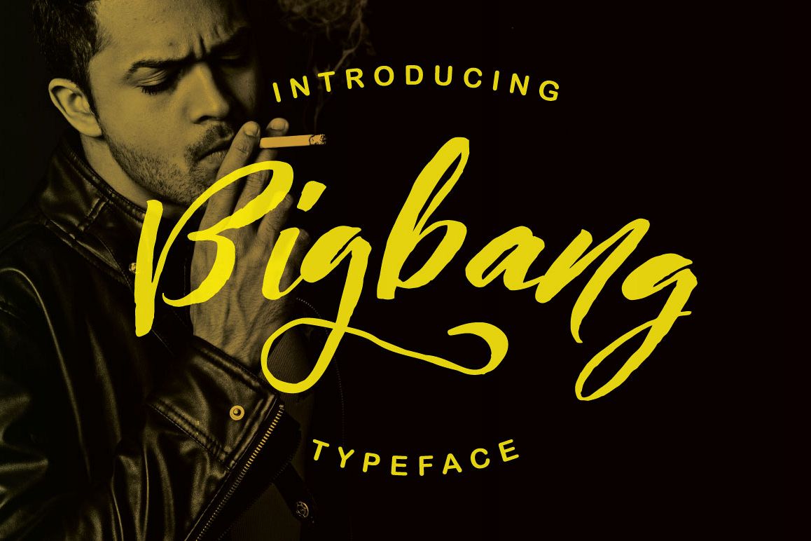 Bigbang Typeface example image 1