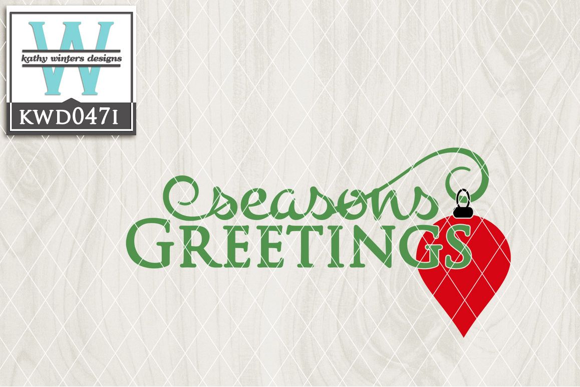 Christmas Cutting File KWD047I example image 1
