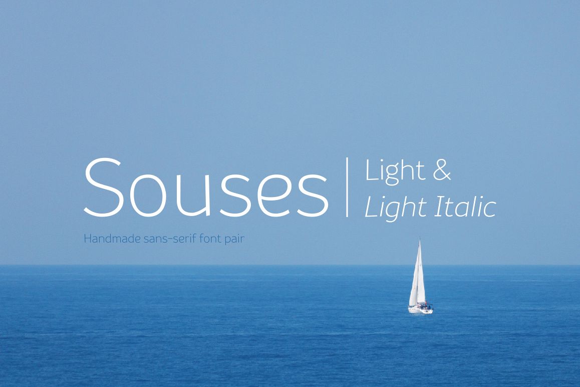 Souses — Light & Light Italic example image 1