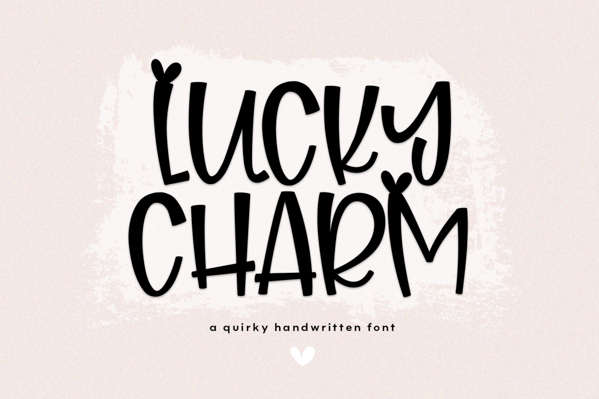 Lucky Charm - A Quirky Handwritten Font example image 1