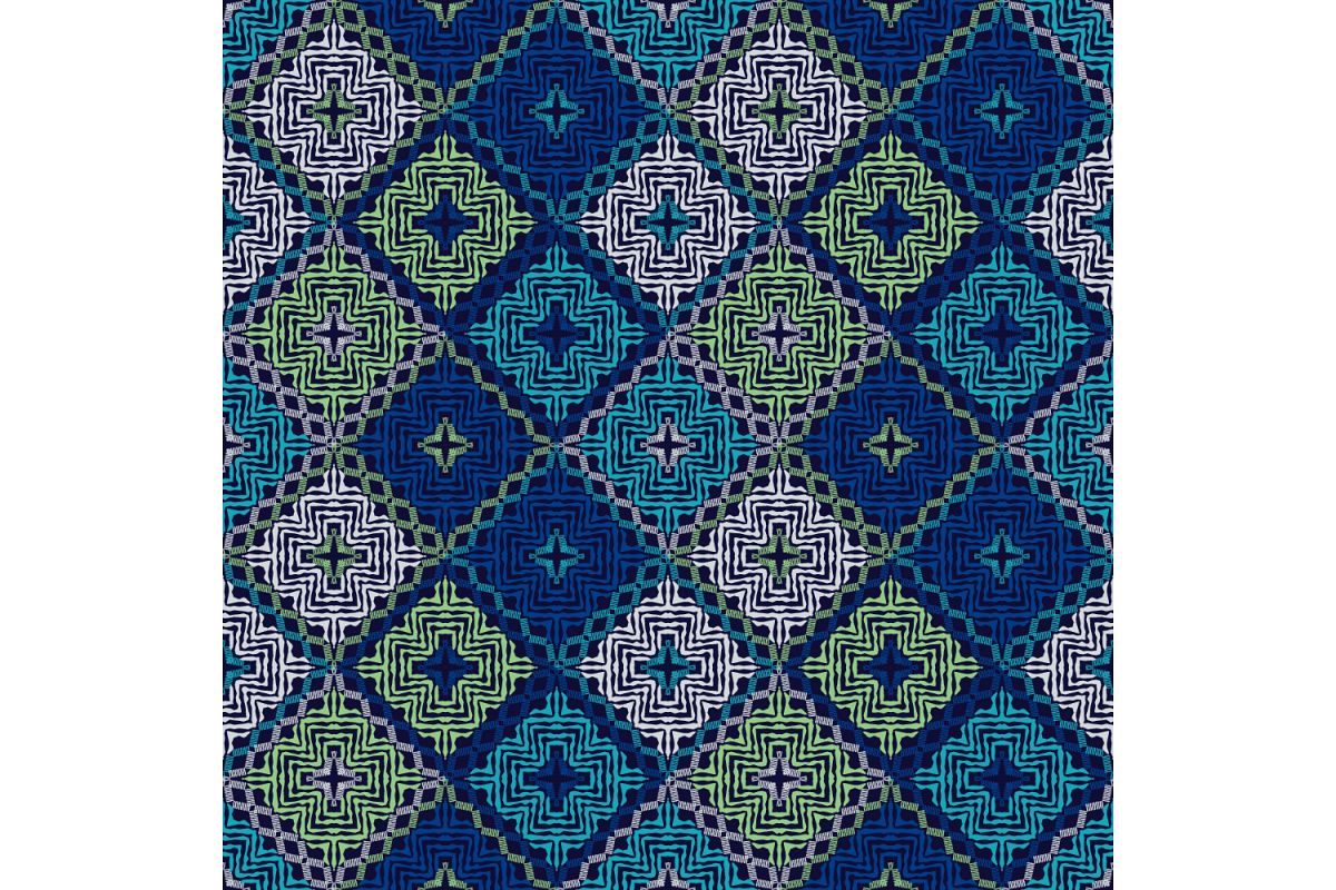 Ethnic boho ornament. Set of 10 seamless patterns. example image 1