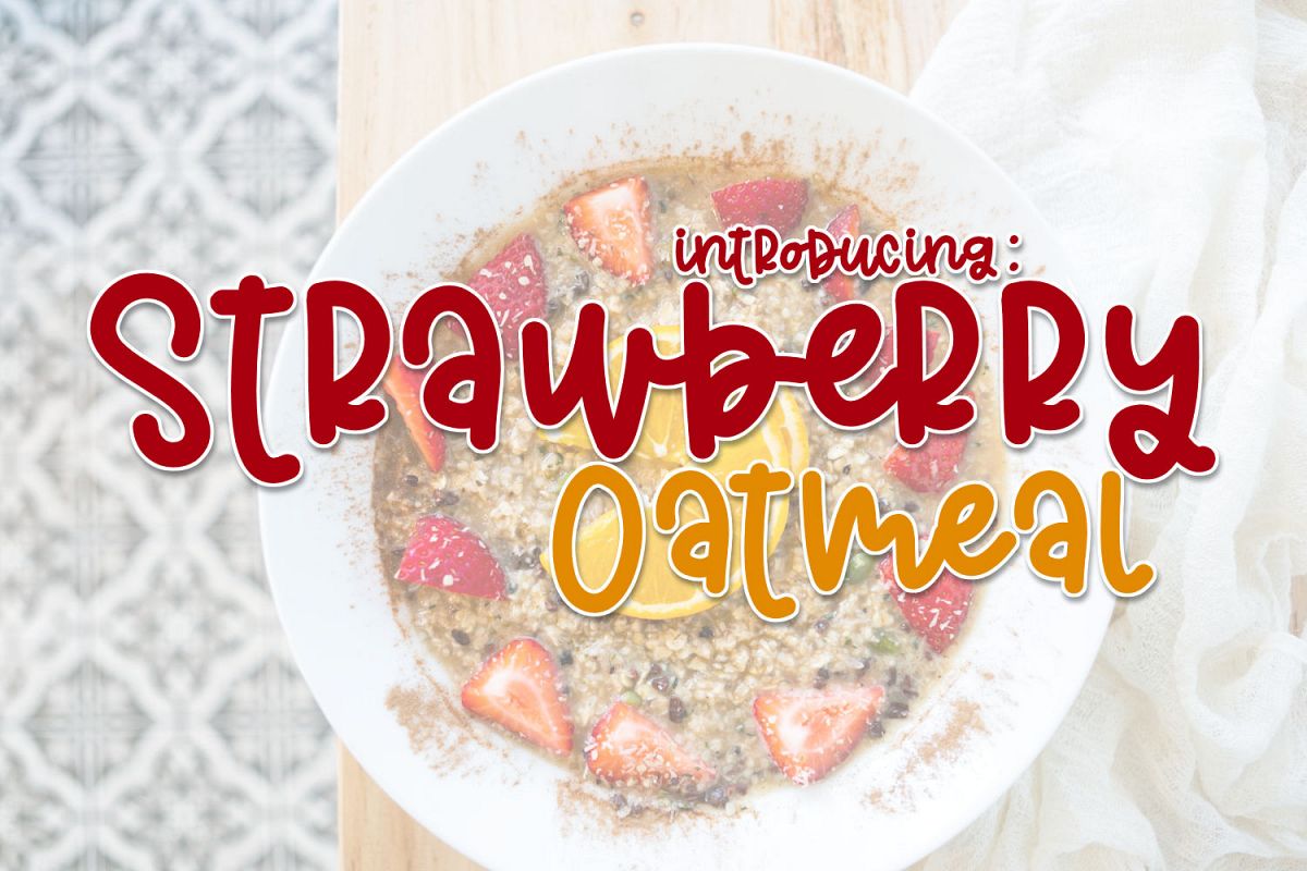 Strawberry Oatmeal example image 1