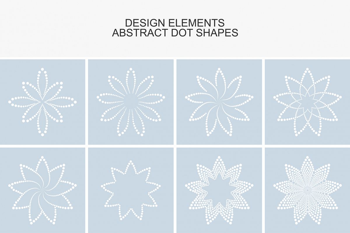 Dotted design elements. example image 1