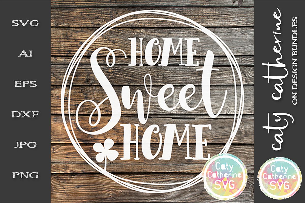 Home Sweet Home SVG Cut File example image 1
