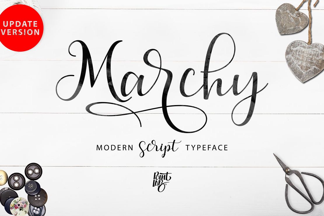 Marchy Script example image 1