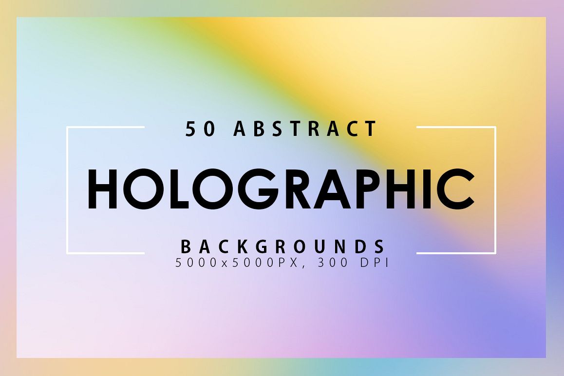 50 Holographic Backgrounds example image 1