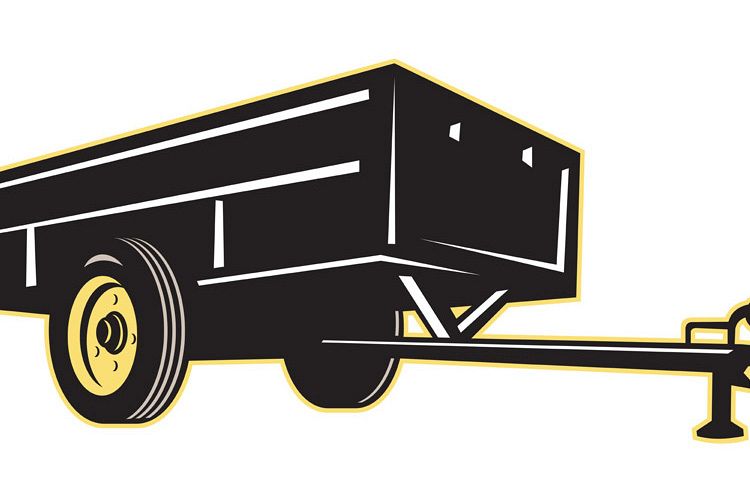 car garden utility trailer side example image 1