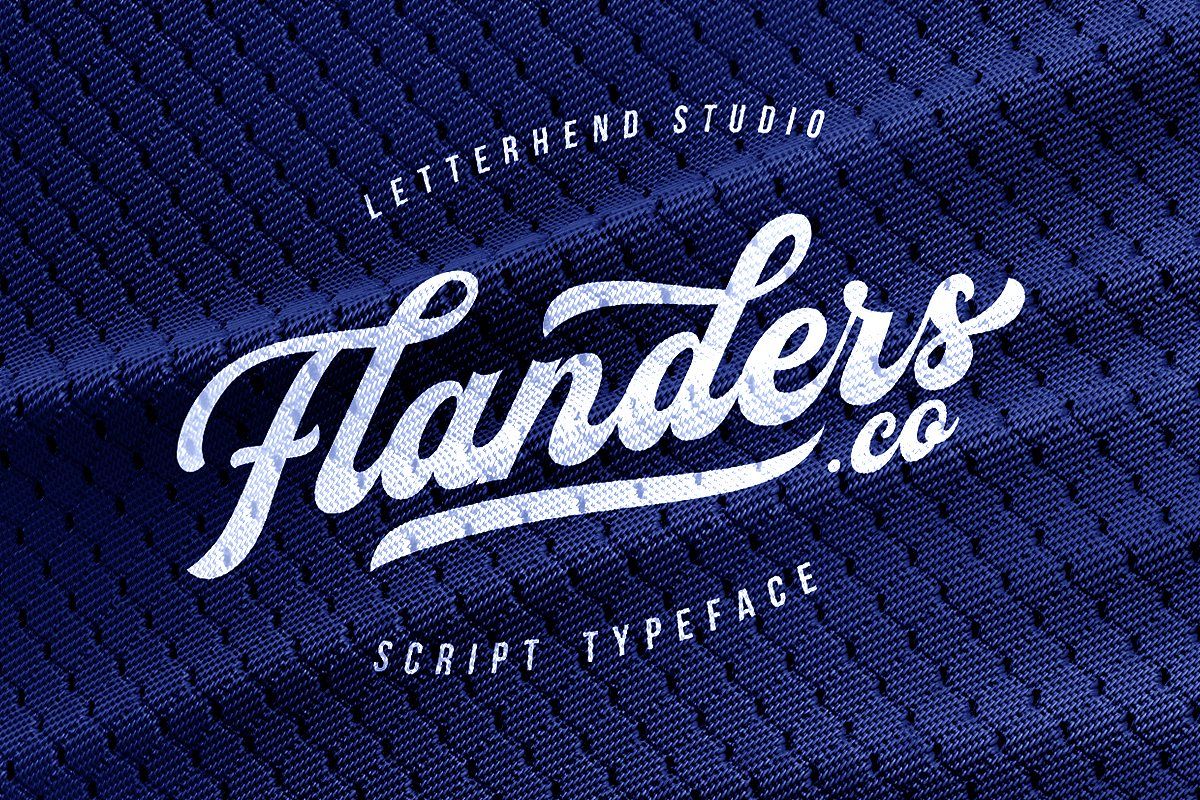 Flanders Script example image 1