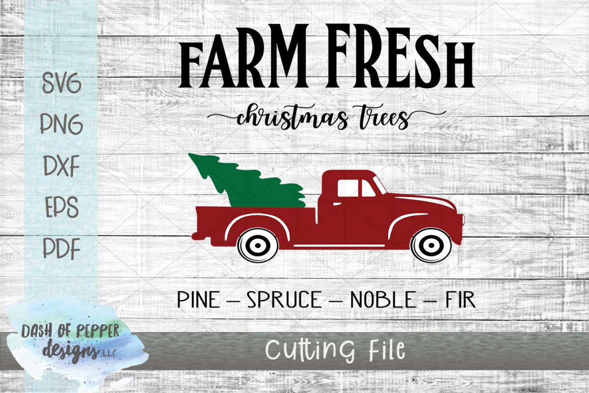 Download Farm Fresh Christmas Trees SVG - Christmas Tree Farm SVG ...
