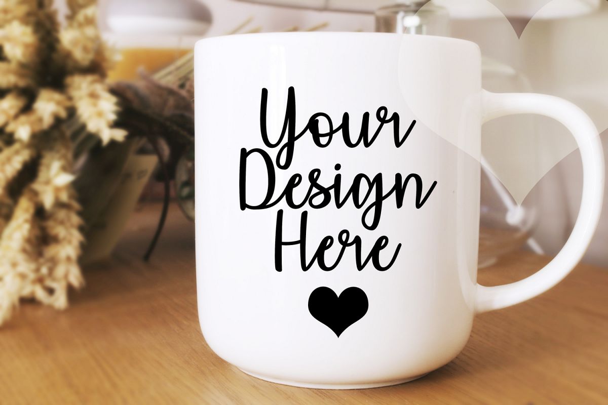 White Mug Mockup, Mug Mockup, Blank Mug, Product Mockup example image 1
