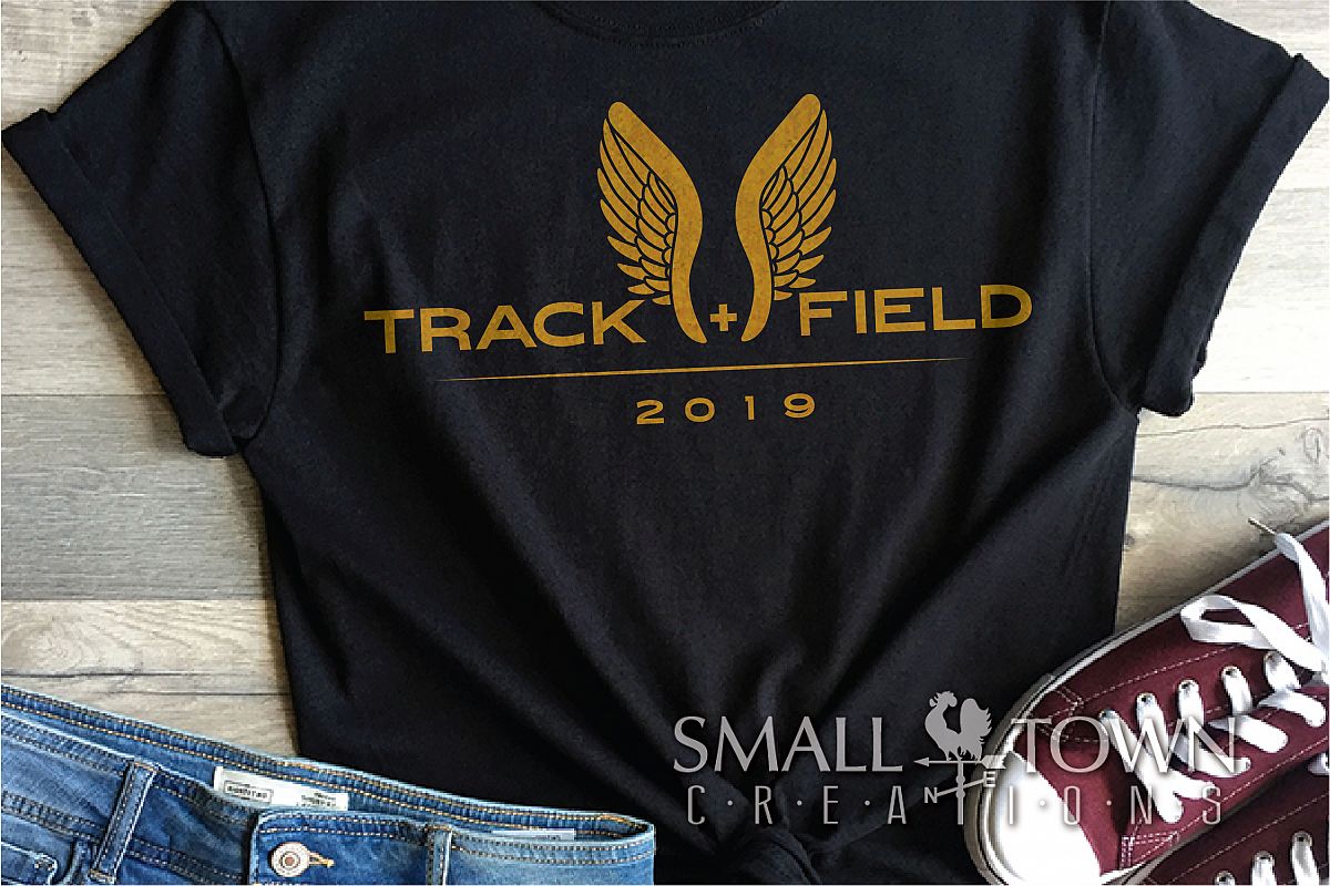 Track and Field, Team sport, Track logo, PRINT, CUT, DESIGN example image 1