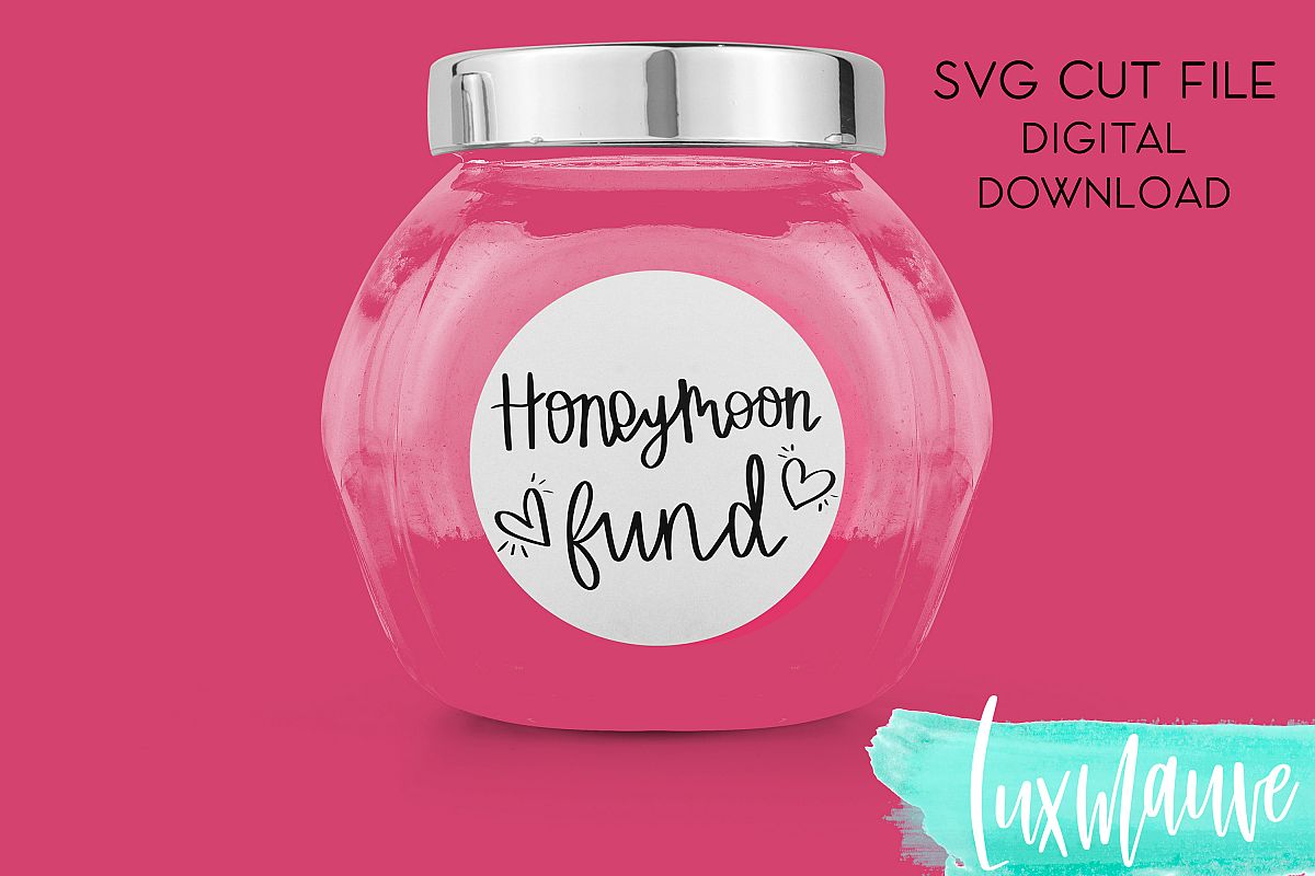 Download Honeymoon Fund SVG, DXF, PNG, EPS File Cricut Silhouette