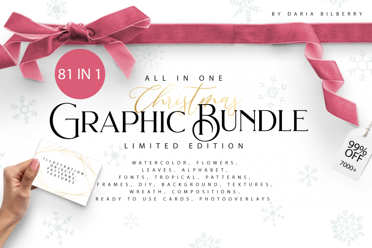 CHRISTMAS BIG GRAPHIC BUNDLE example image 1