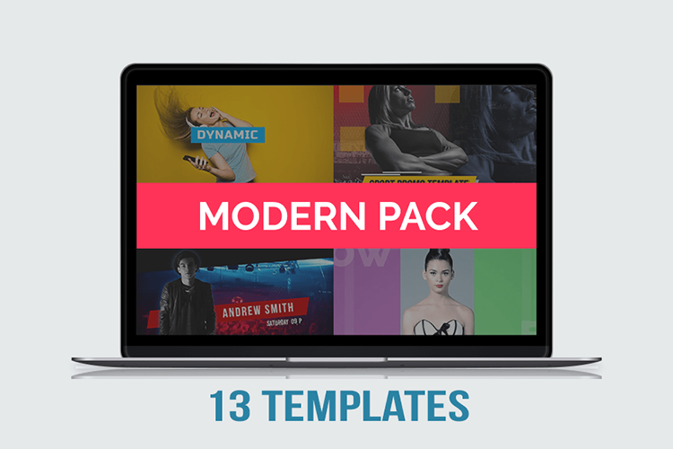 13 Modern PowerPoint Templates, make promotional video example image 1