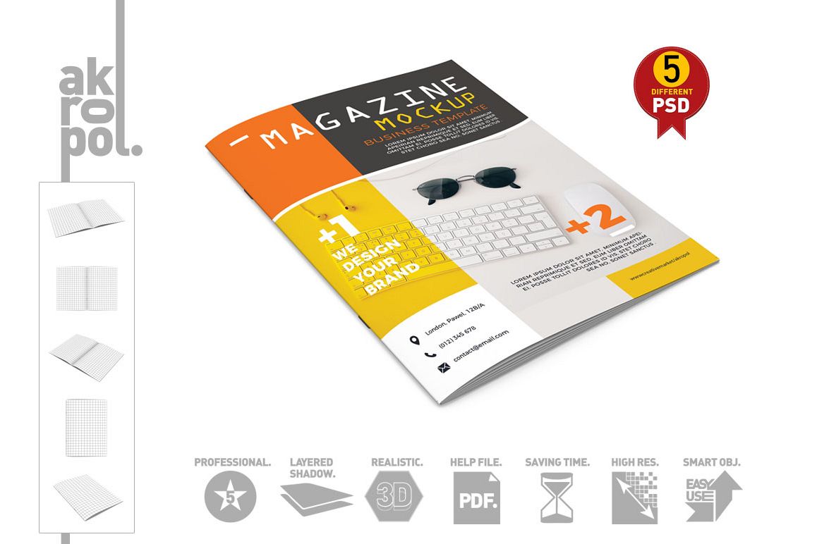 Magazine Mock up example image 1