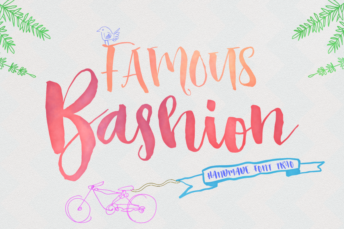 Famous Bristol 3 Font example image 1