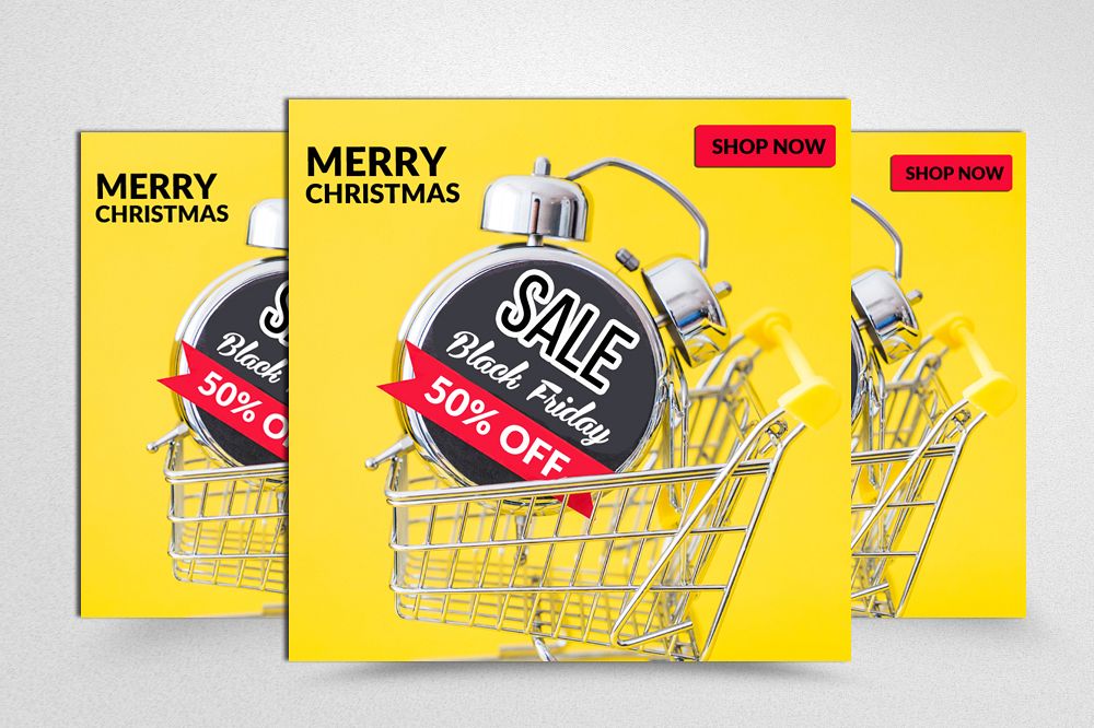 Black Friday Sale Banner Banner example image 1