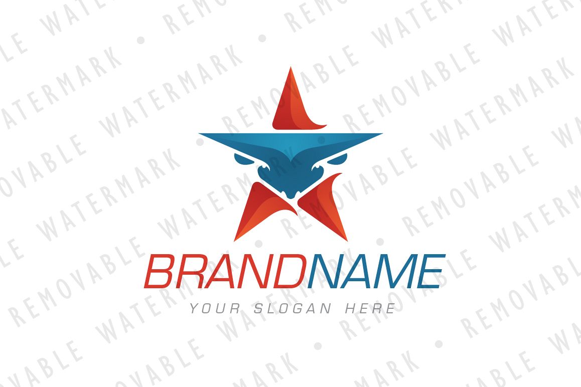 Bull Star Logo example image 1