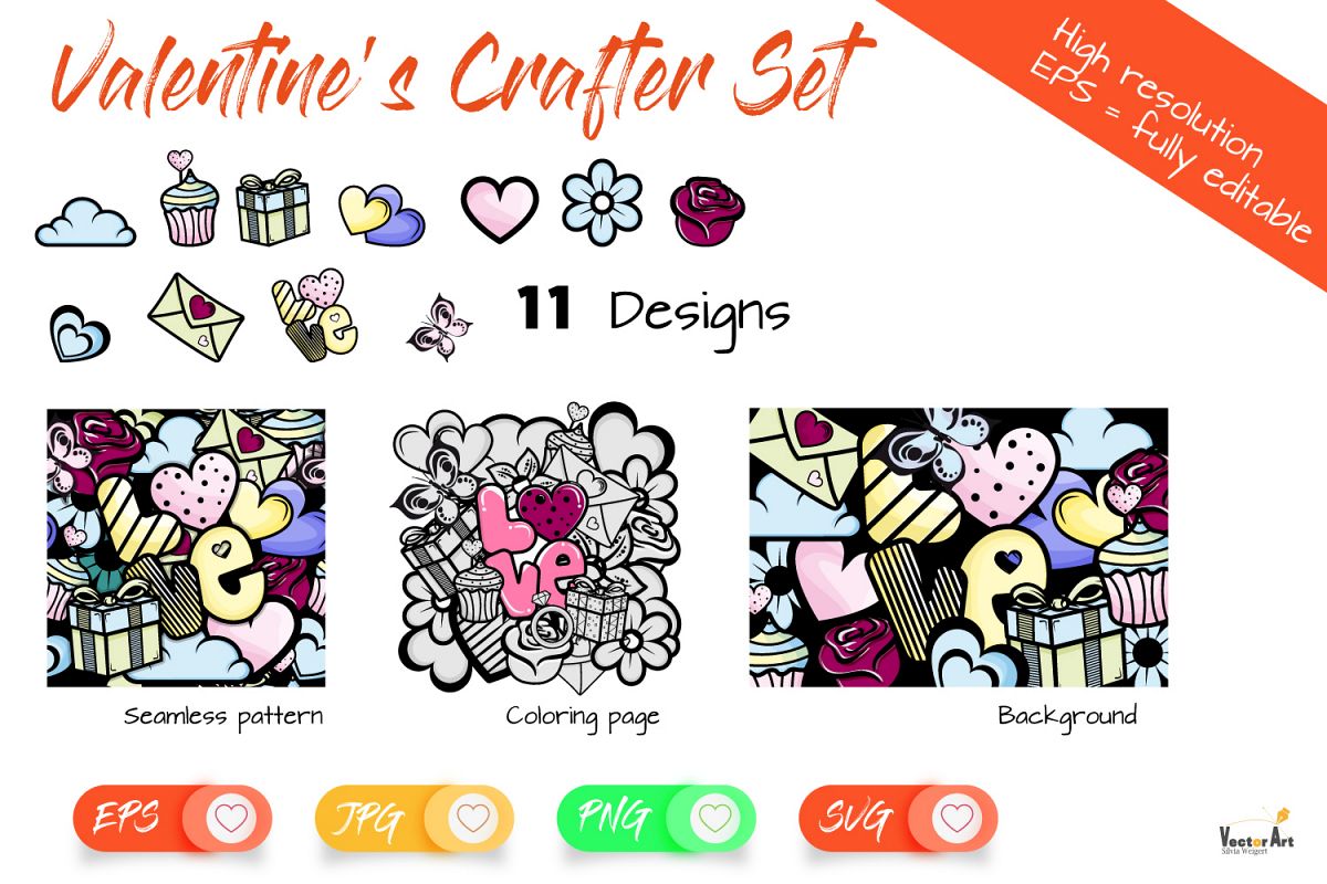Valentine's Bundle - For Crafters example image 1