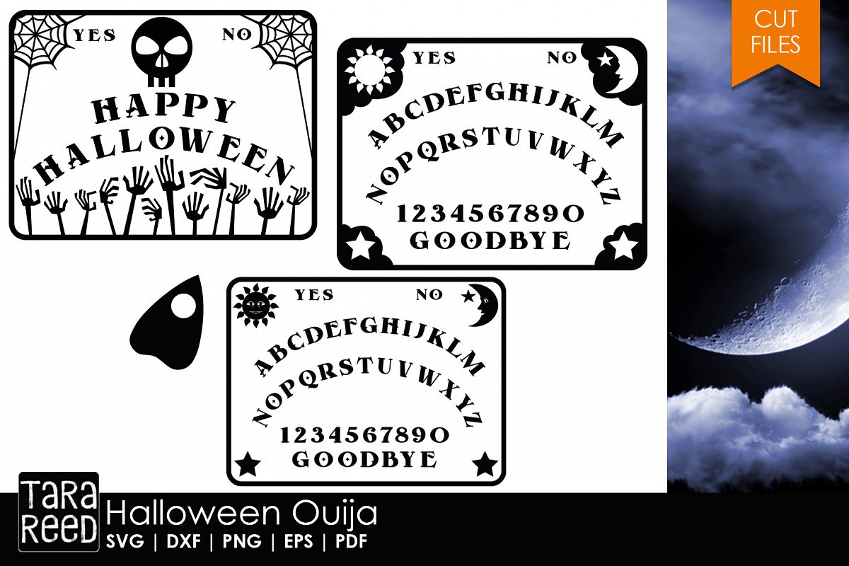 Halloween Ouija Halloween Svg And Cut Files For Crafters