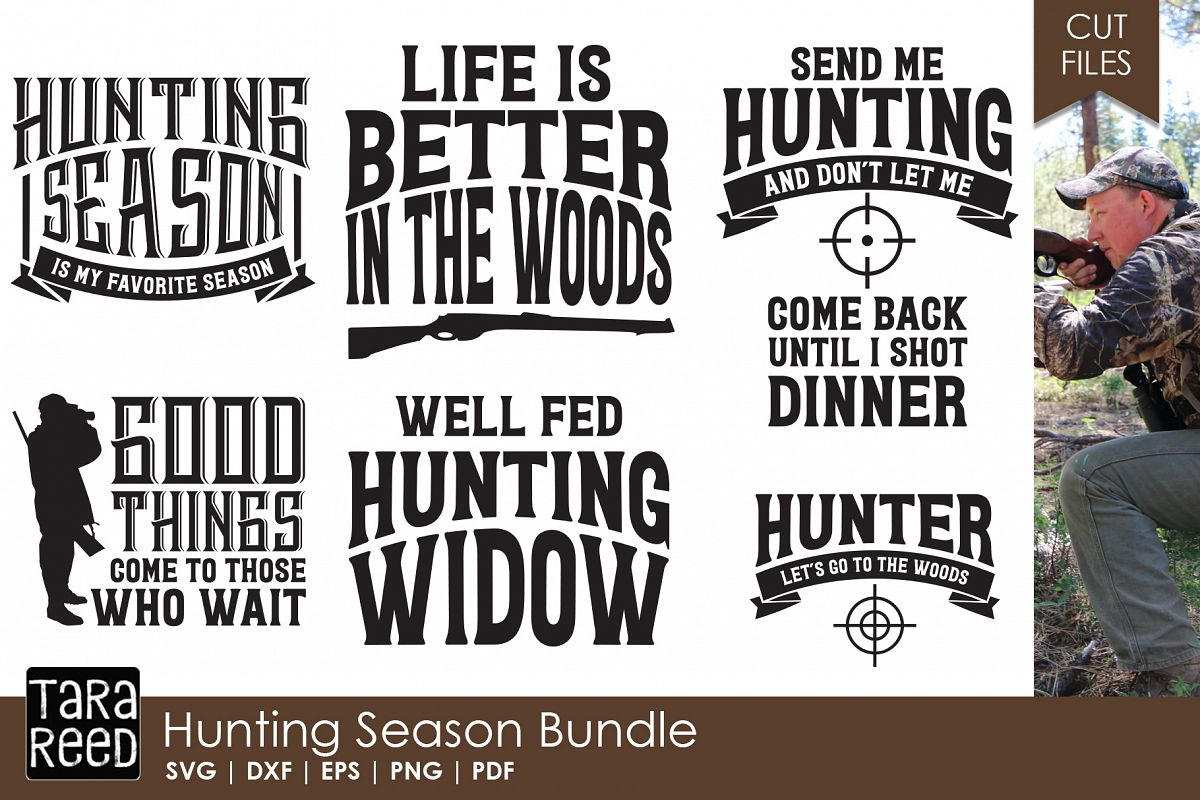 Hunting Season - Hunting SVG and Cut Files for Crafters example image 1