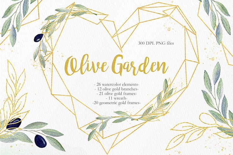 Olive Garden Clipart Collection example image 1