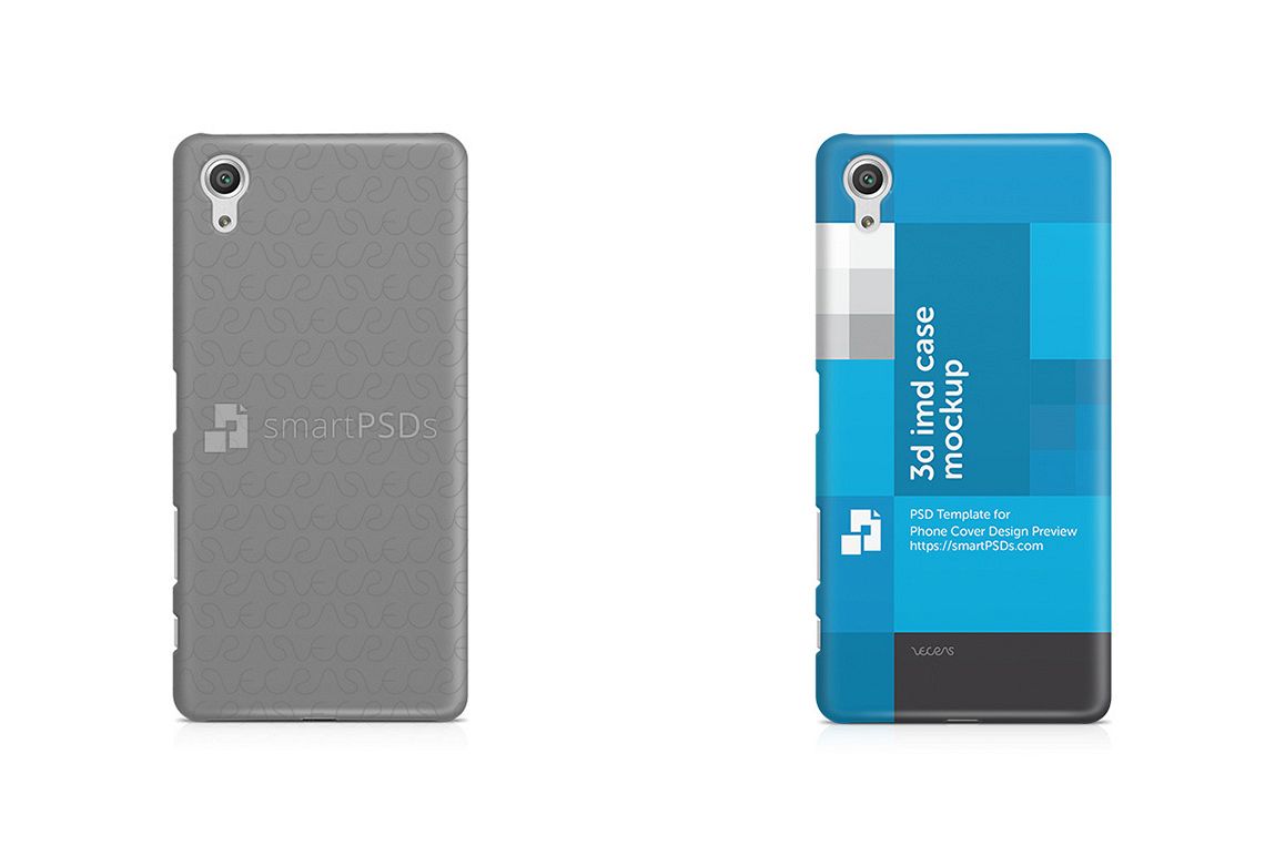 Sony Xperia X Performance 3d IMD Mobile Case Design Mockup 2016 example image 1