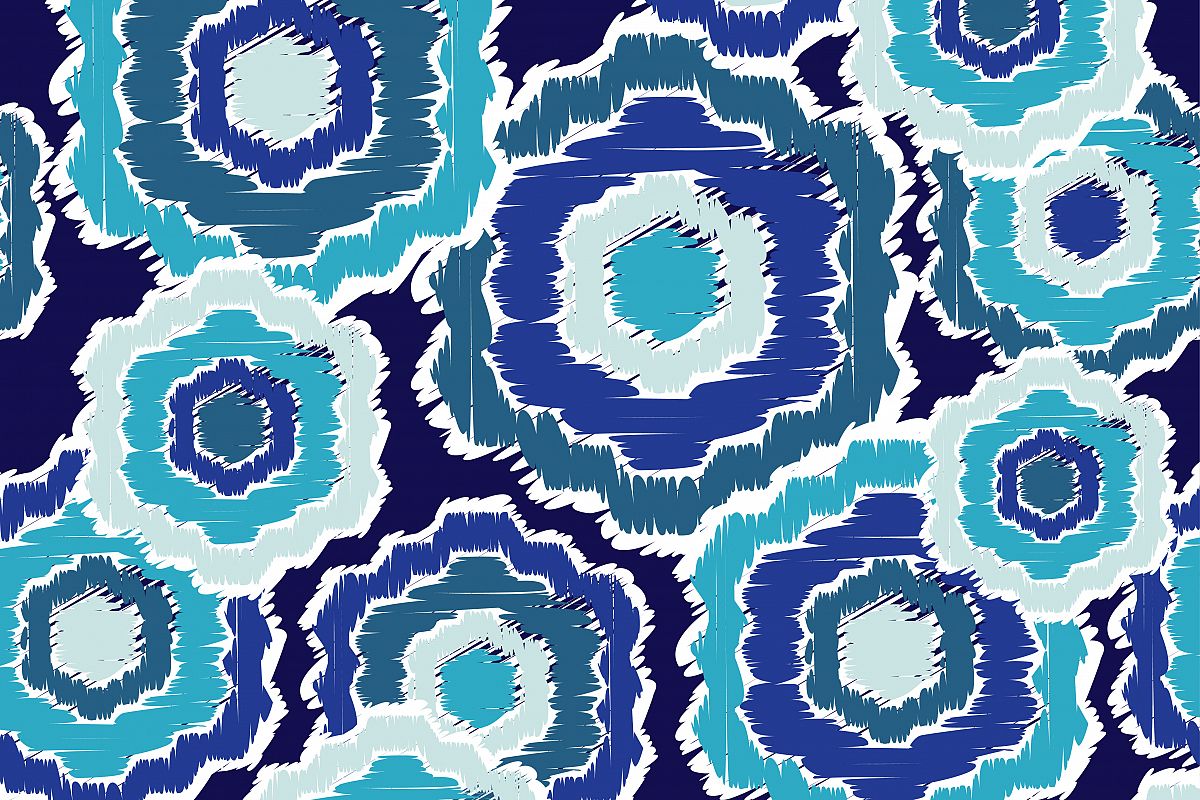 Ethnic boho seamless pattern. Retro motif. Vector illustration. example image 1