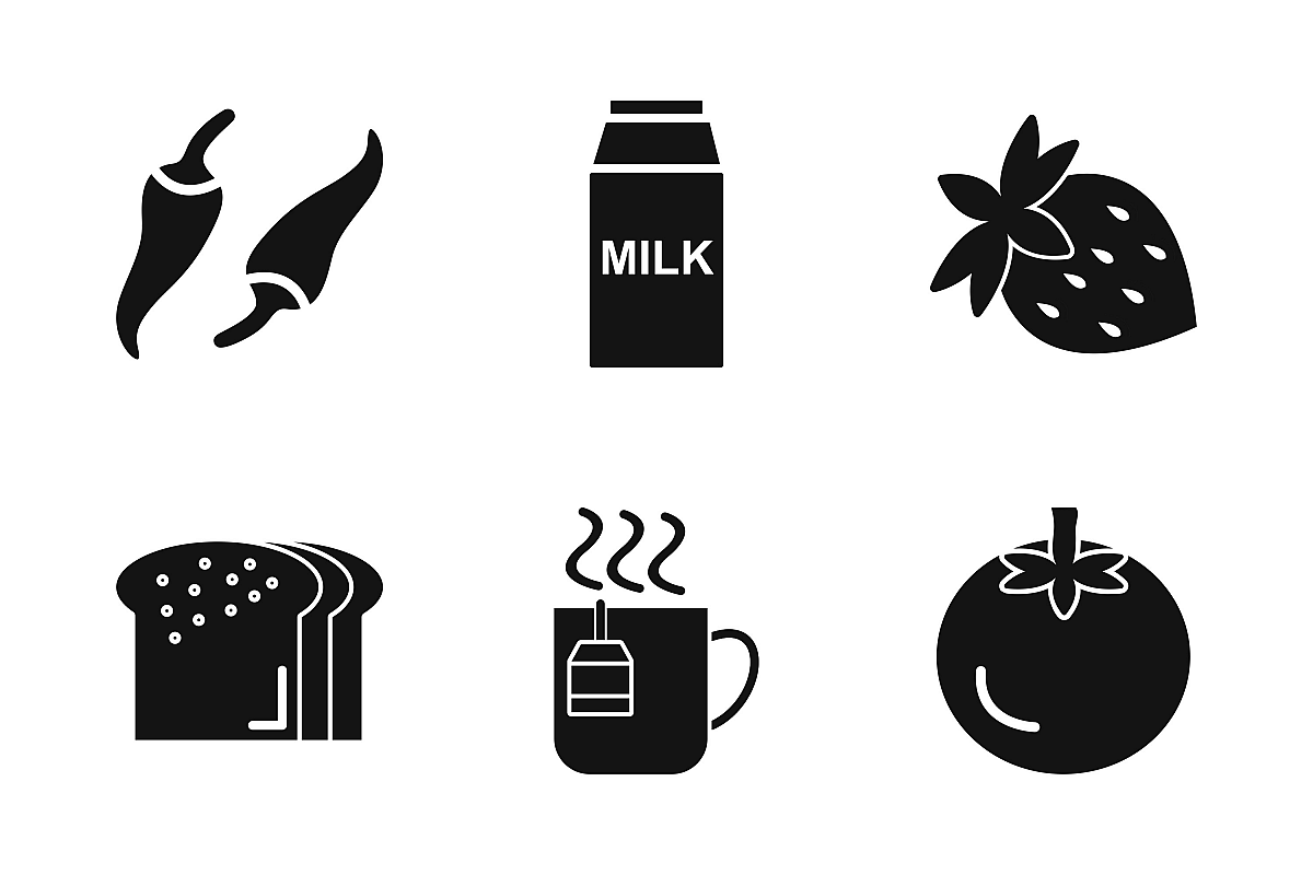 Set Of Food Icons example image 1