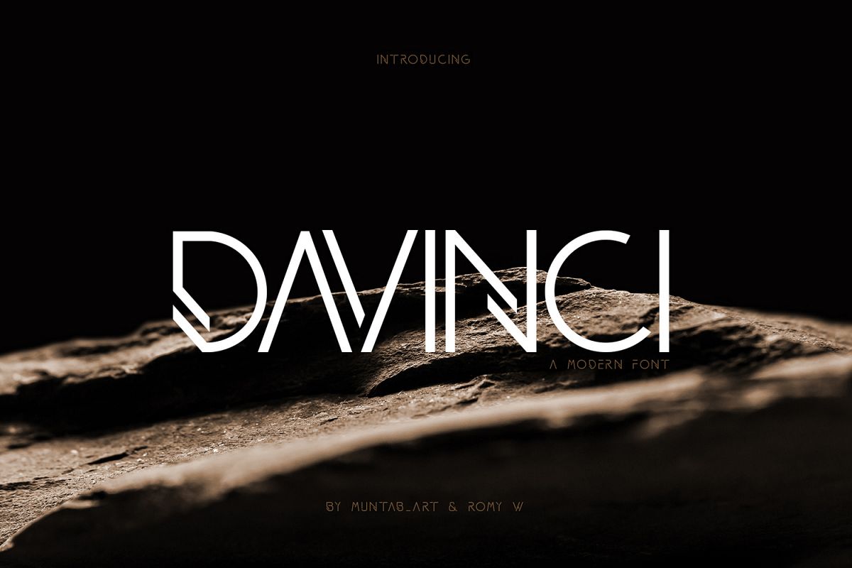 DAVINCI FONTS | MODERN SANS example image 1