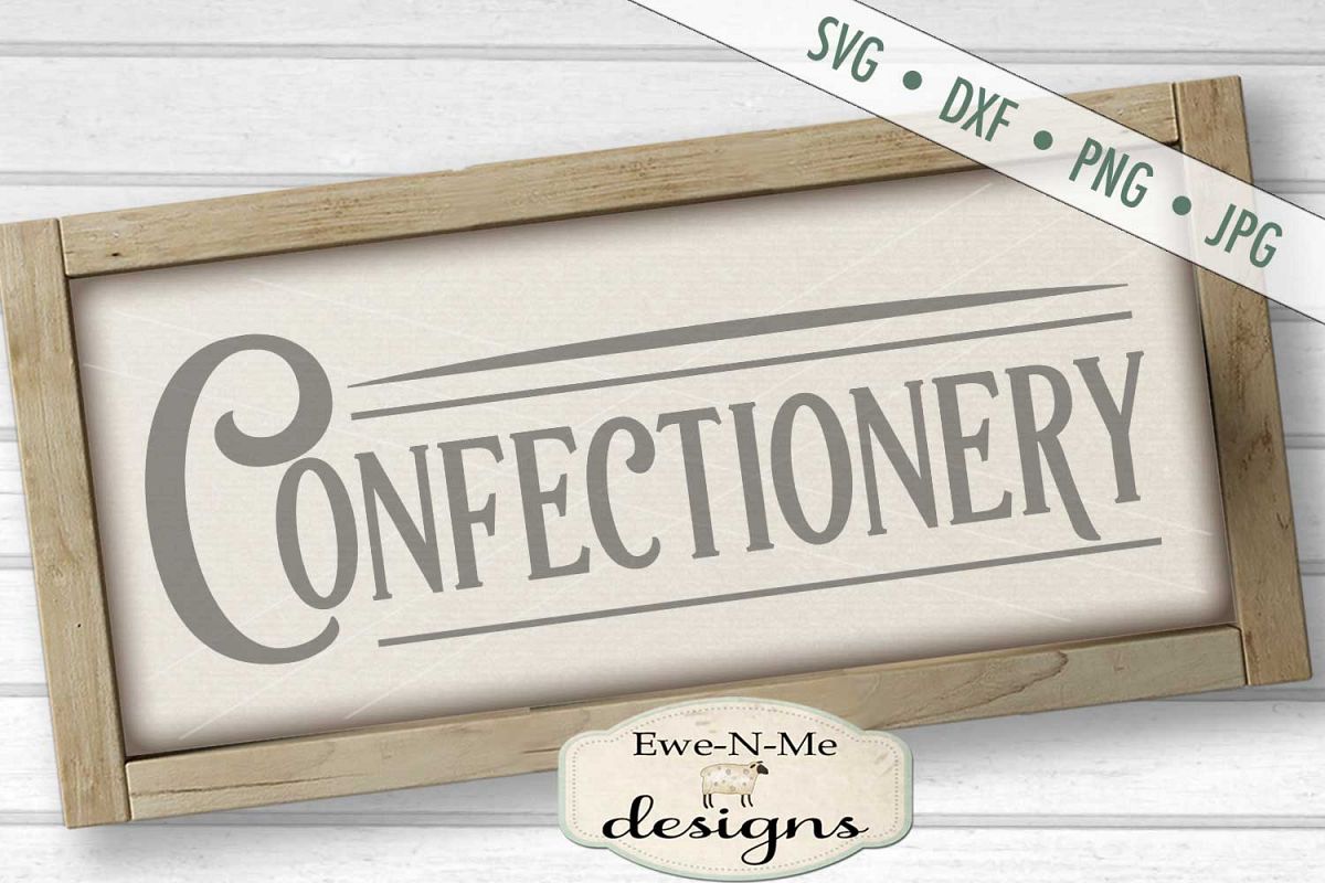 Confectionery - Bakery Kitchen - SVG DXF File example image 1
