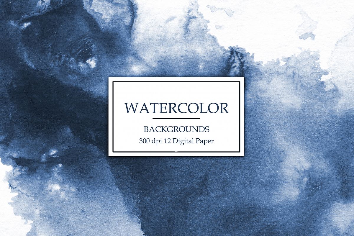 Wedding Watercolor Backgrounds example image 1