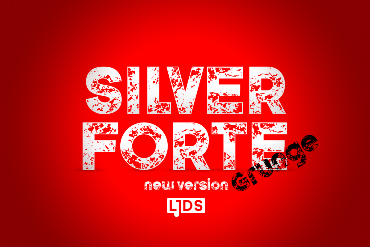 Silver forte Grunge example image 1
