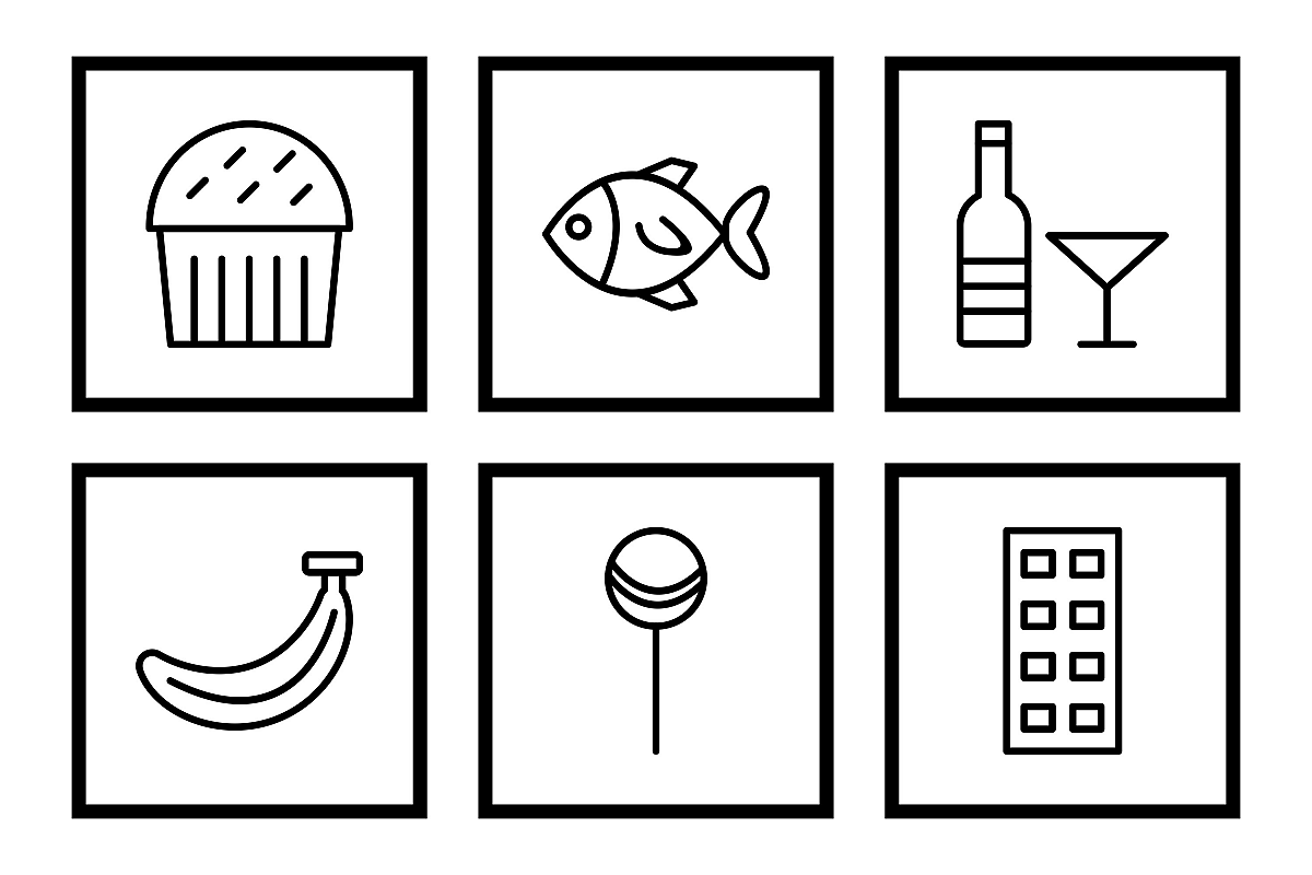 Set Of Food Icons example image 1