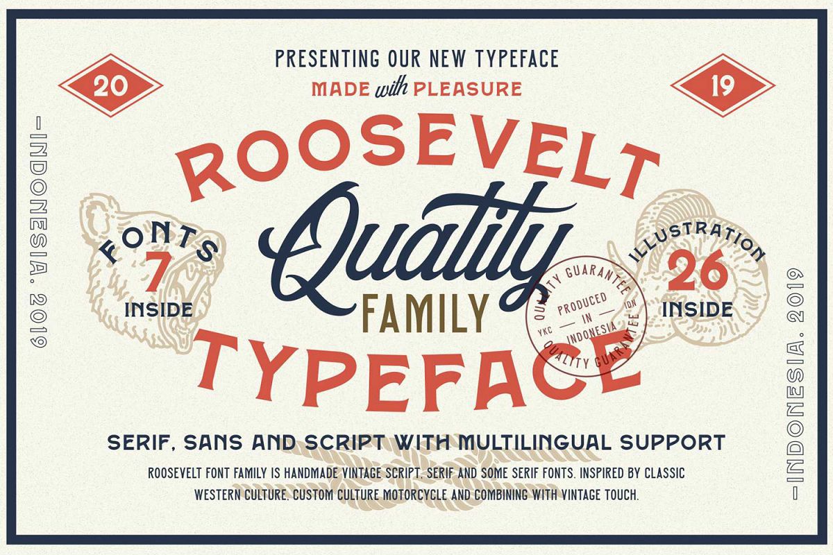 Roosevelt Font Family example image 1