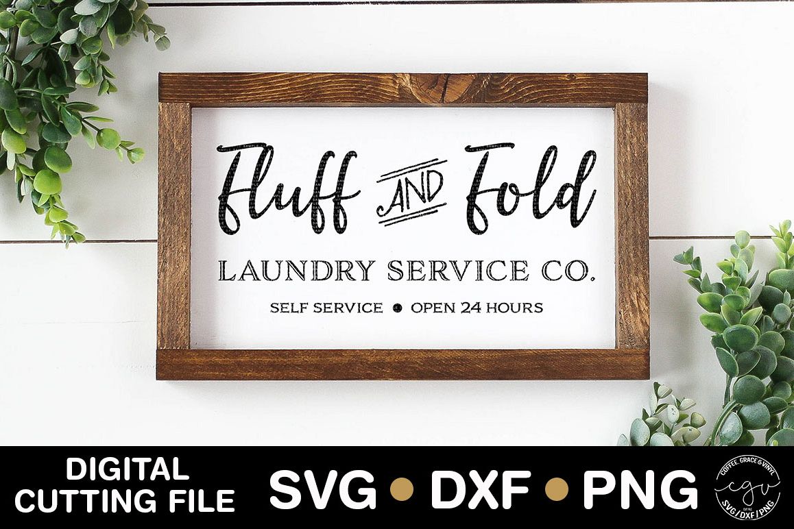 Fluff And Fold Laundry Service Co 120336 Svgs Design Bundles 9246