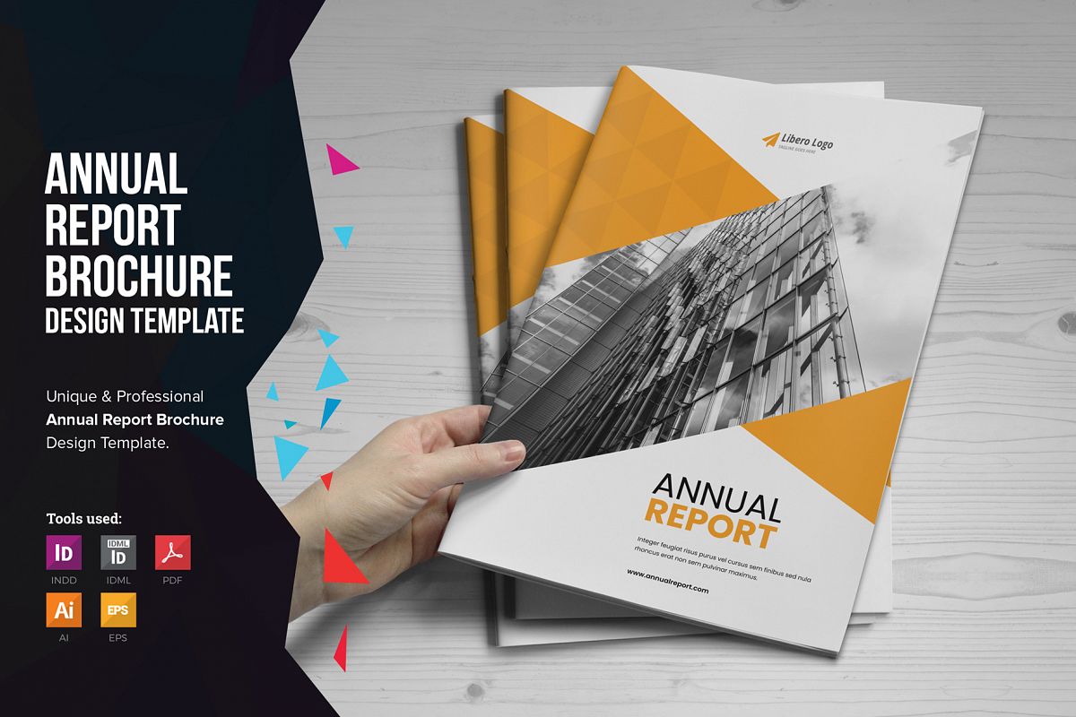 Annual Report Design v6 example image 1