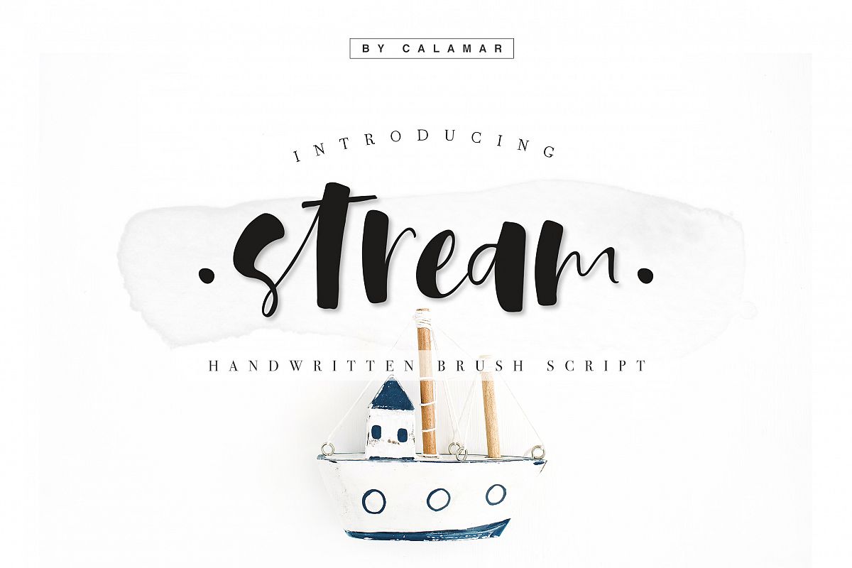 Stream Font example image 1