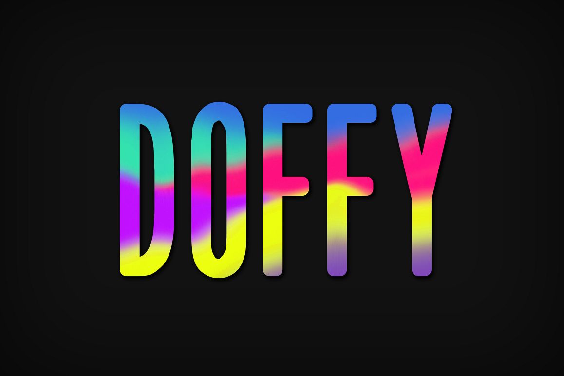 Doffy Font example image 1