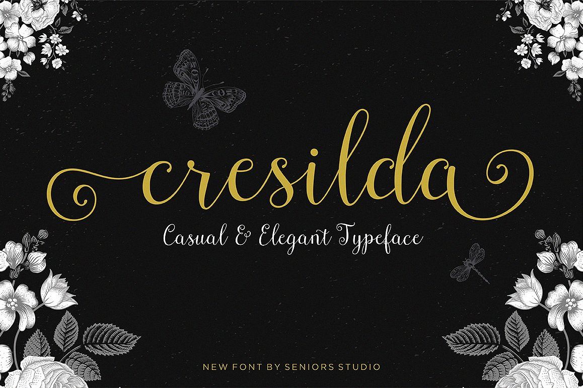 Cresilda Script example image 1