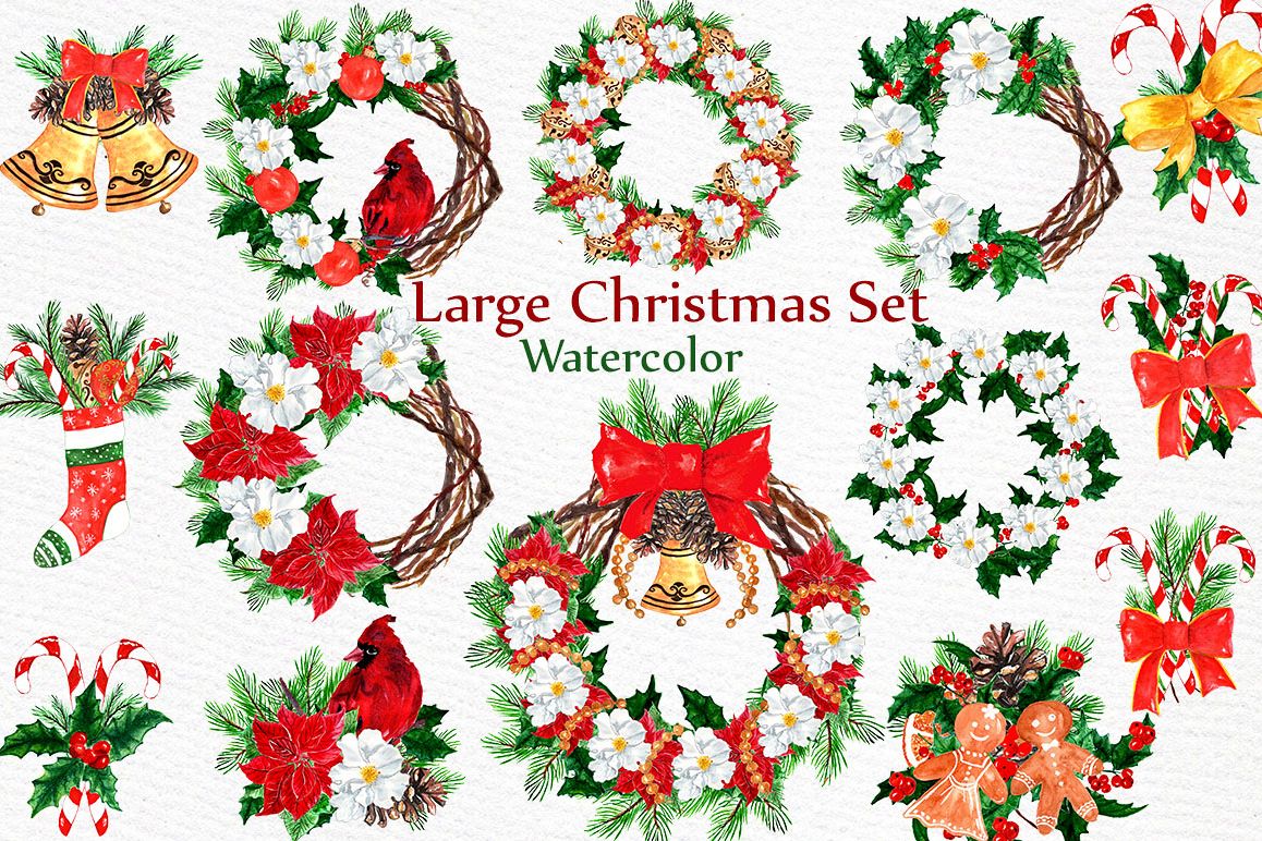 Christmas Clipart Collection example image 1