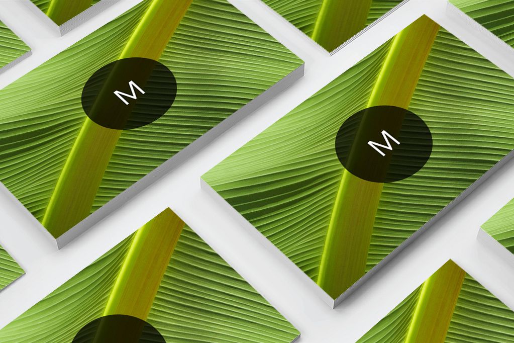 Modern Pattern Texture Beautiful Professional Art Business Card example image 1