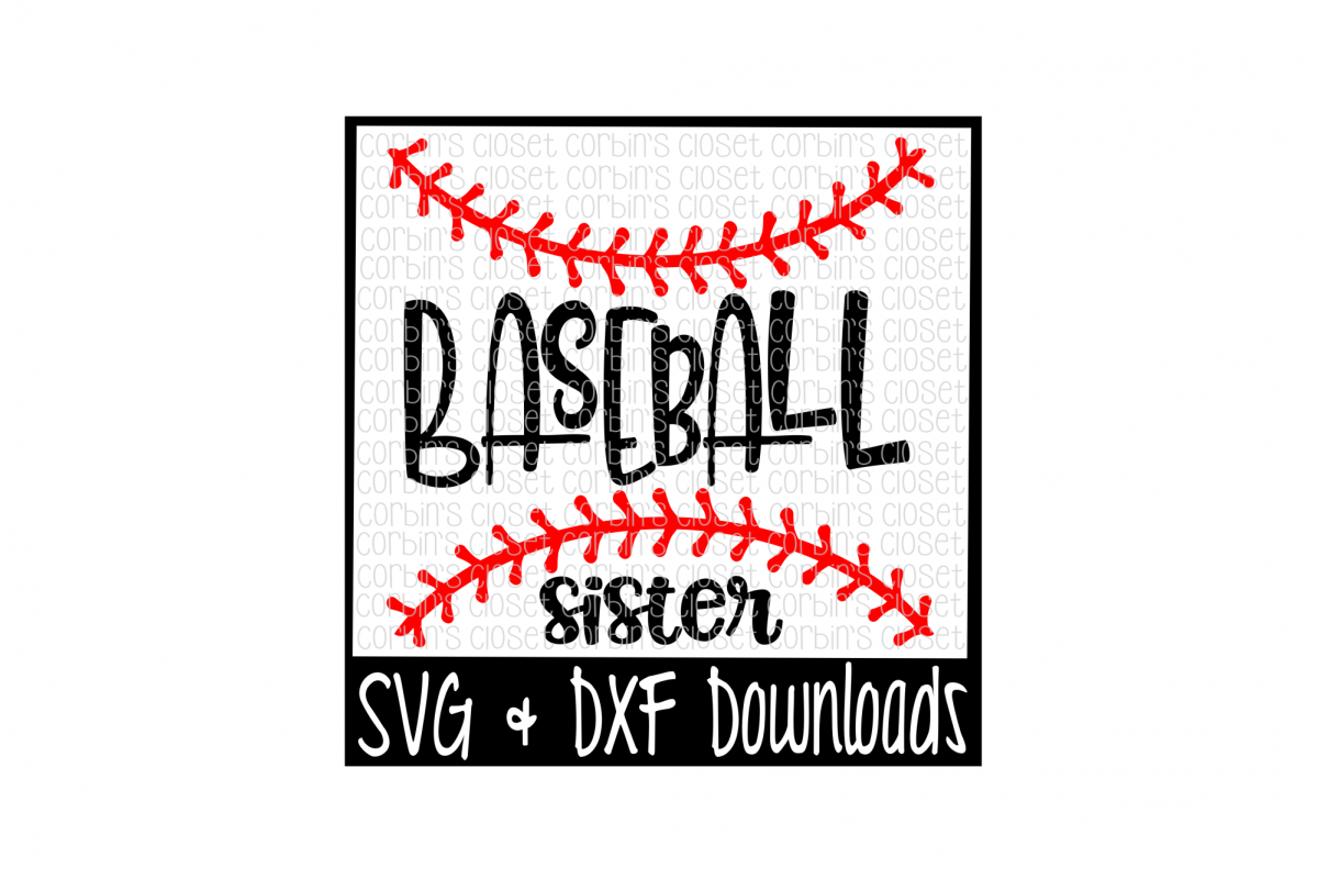 Download Baseball Sister SVG Cut File (16876) | SVGs | Design Bundles
