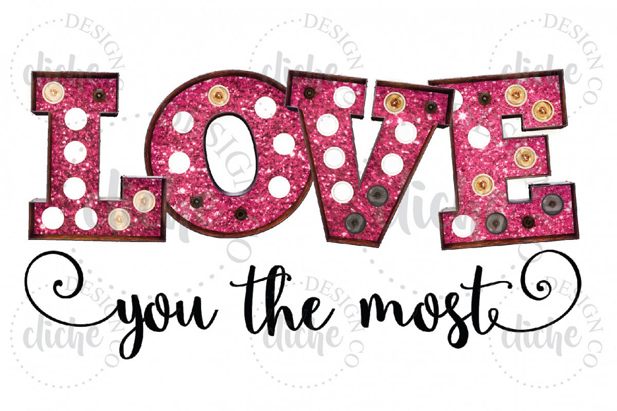 Valentine Sublimation Design example image 1