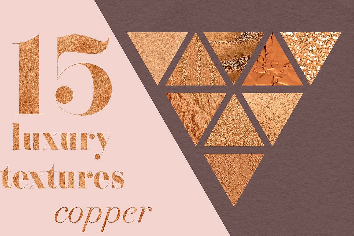 Luxury Copper Textures example image 1