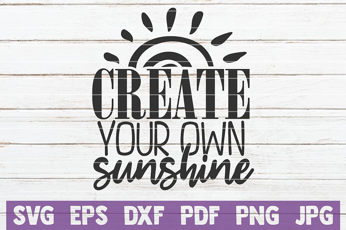 Create Your Own Sunshine SVG Cut File example image 1