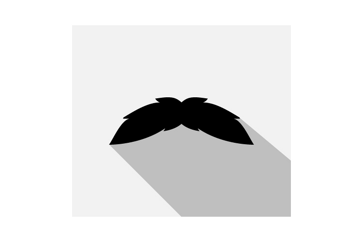 Mustache icon example image 1