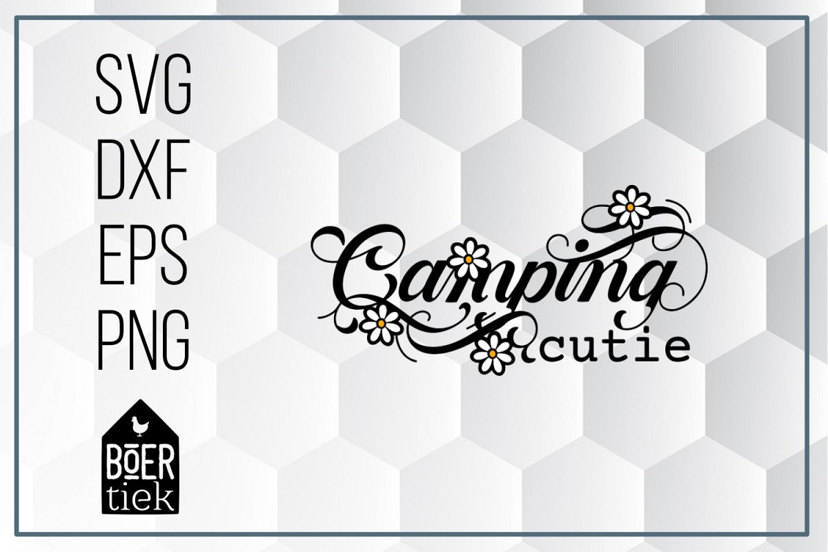 Download Camping Cutie Girls Svg Cutting File