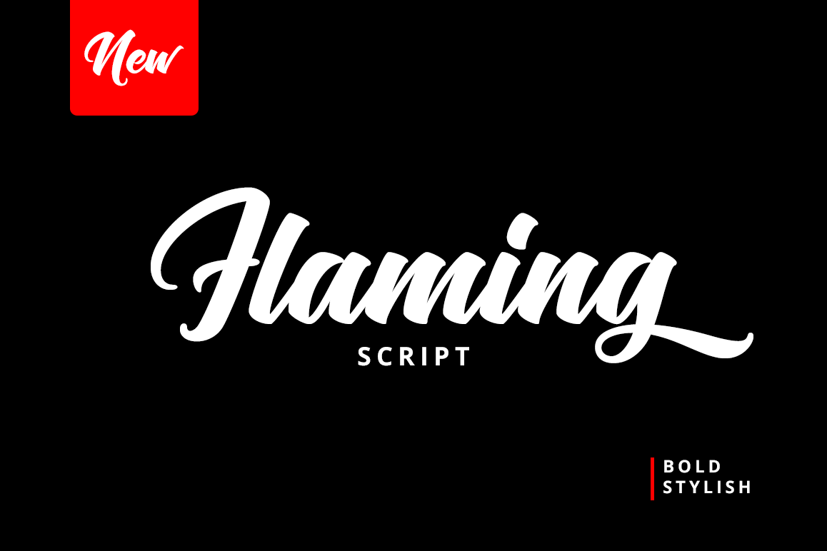 Flaming Script example image 1