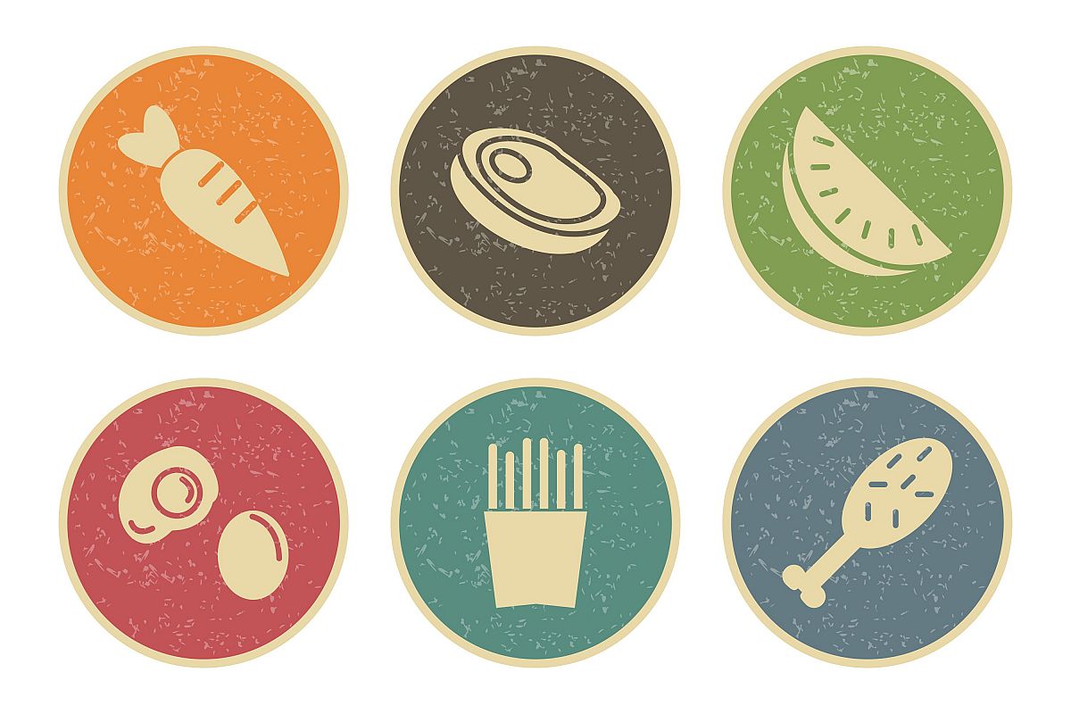 Set Of Food Icons example image 1
